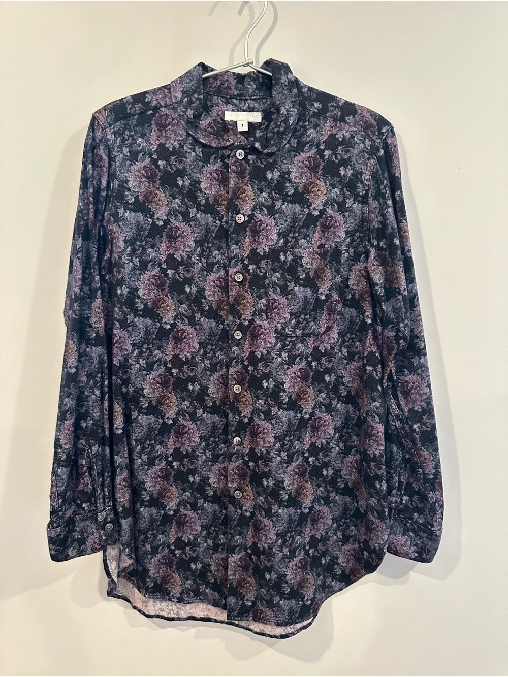 Engineered Garments Womenโs Floral Flannel Shirt